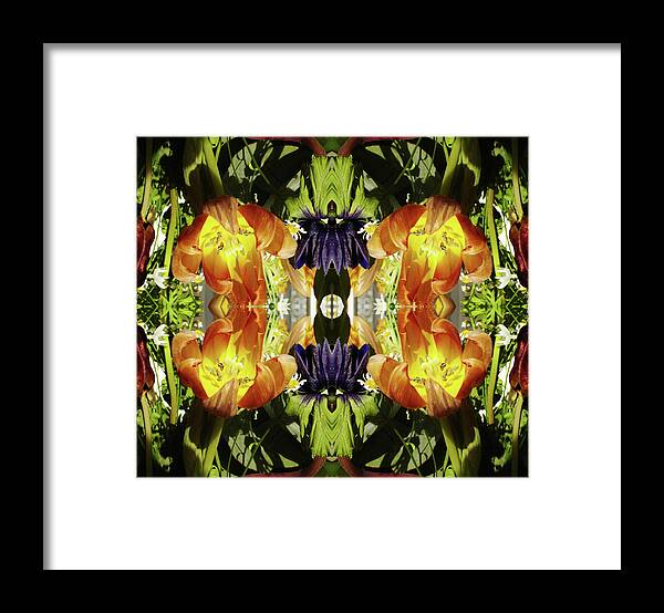 Tranquility Framed Print featuring the photograph Bouquet Of Tulips by Silvia Otte