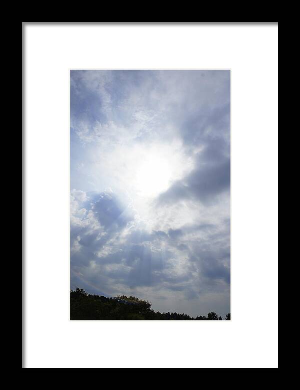 Sunlight Framed Print featuring the photograph Breakthrough by Laurie Perry