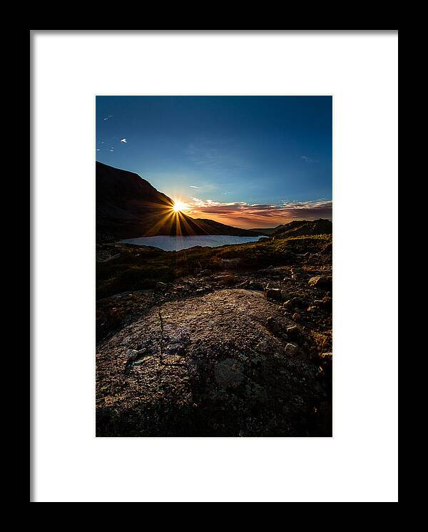 Nature Framed Print featuring the photograph Breathless Sunrise II by Steven Reed