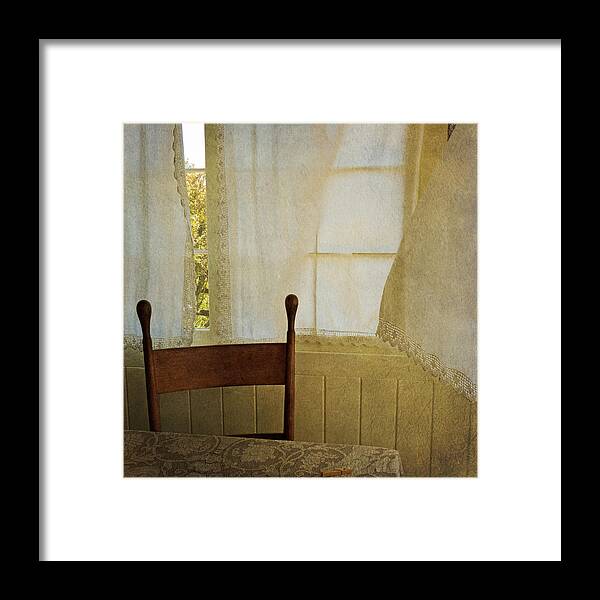 Sally Banfill Framed Print featuring the photograph Breezy Day by Sally Banfill