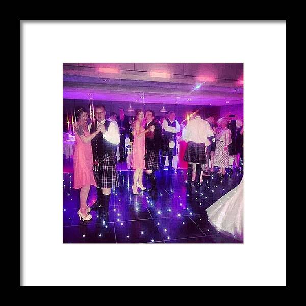  Framed Print featuring the photograph Bridal Party First Dances.....not by Princess White
