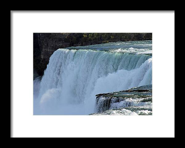 Niagara Falls Framed Print featuring the photograph Bridal Veil Falls by Jackson Pearson