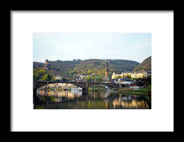 Europe Framed Print featuring the photograph Bridge Over Calm Waters by Richard Gehlbach
