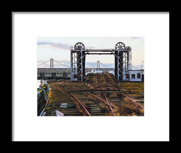 Santa Fe Bridge Framed Print featuring the photograph Bridges by Jessica Levant