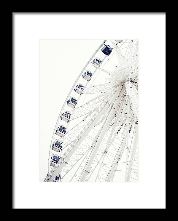 Sussex Framed Print featuring the photograph Brighton Wheel by Images By Christina Kilgour