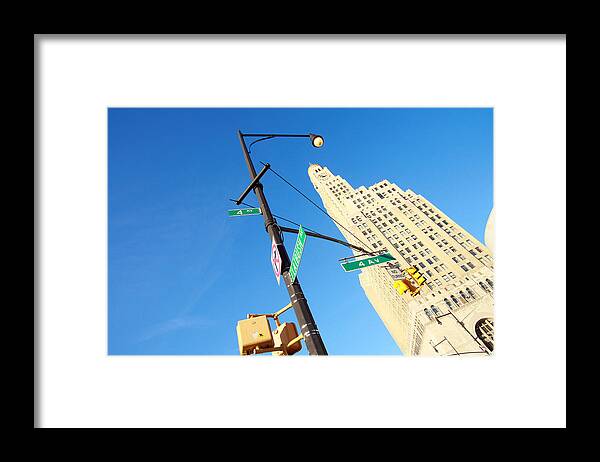 Brooklyn Clocktower Framed Print featuring the photograph Brooklyn Clocktower by Keith Thomson