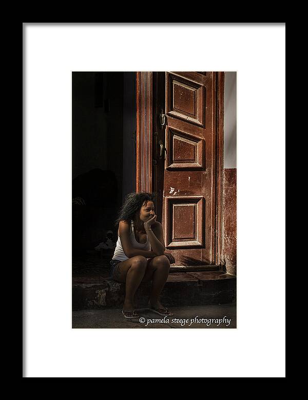 Cuba Framed Print featuring the photograph Brown Beauty by Pamela Steege