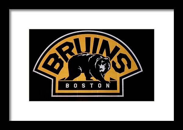 Boston Framed Print featuring the photograph Bruins in Boston by Caroline Stella