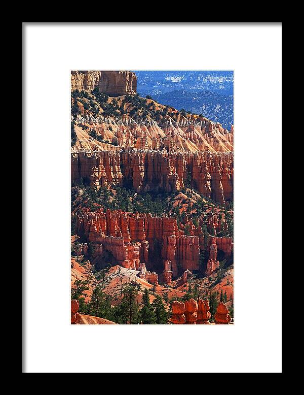 Bryce Canyon Framed Print featuring the photograph Bryce Canyon Utah by Tom Janca