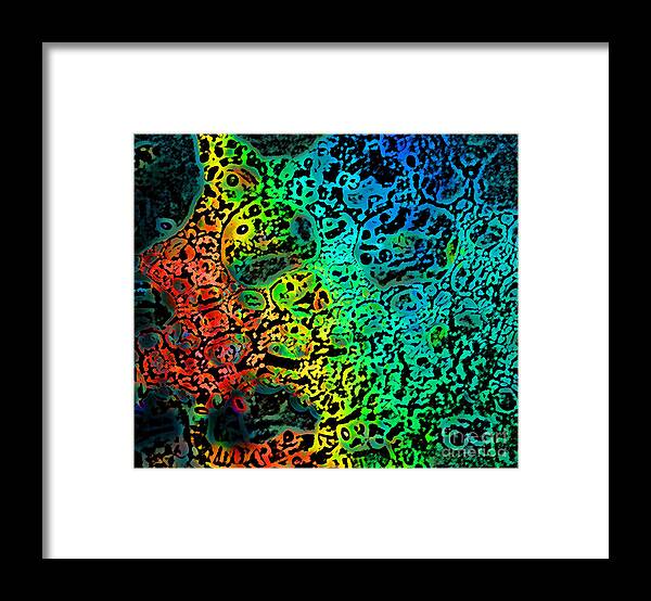 Photography Framed Print featuring the photograph Bubble Design by Jeanette French