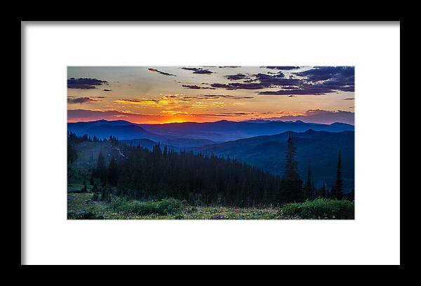 Steamboat Framed Print featuring the photograph Buffalo Sky by Kevin Dietrich