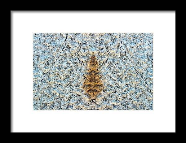 Iron Framed Print featuring the photograph Bug Rock by Scott Carlton