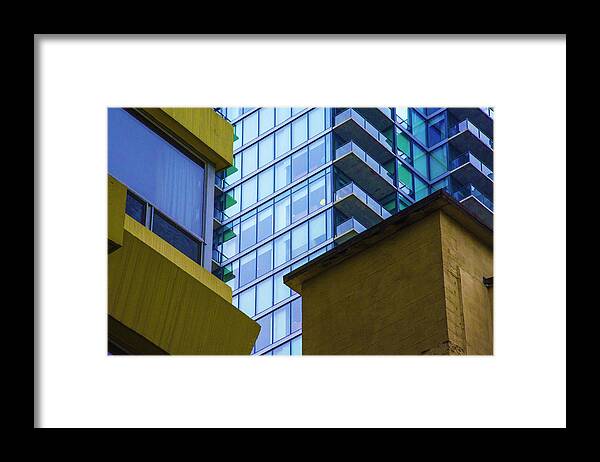  Framed Print featuring the photograph Building Abstract No.1 by Raymond Kunst