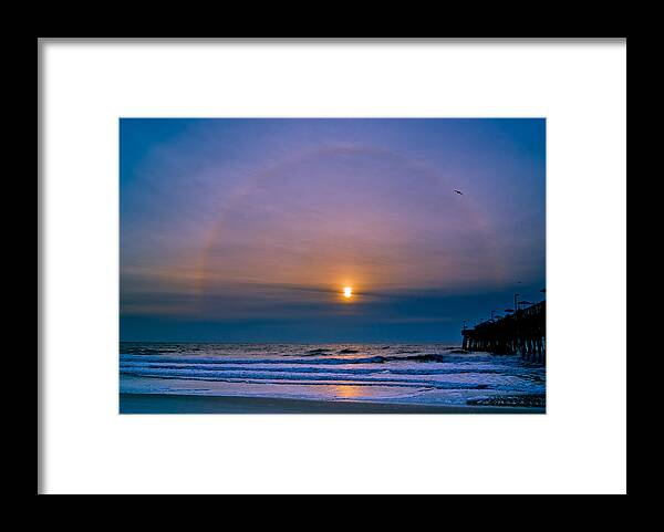 Halo Framed Print featuring the photograph Bullseye by Francis Trudeau
