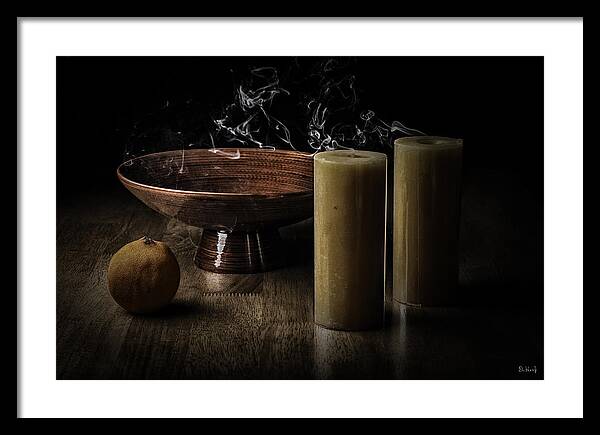 Bath Framed Print featuring the photograph Burning by Don Hoekwater Photography