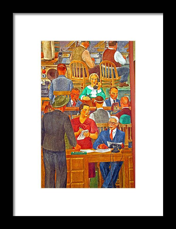 Coit Tower Framed Print featuring the photograph Business Looking Busy by Joseph Coulombe