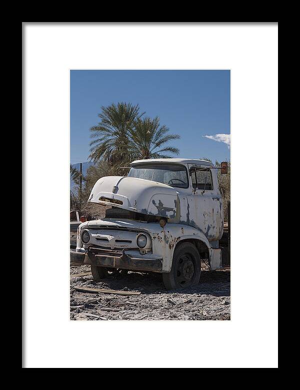Ford Framed Print featuring the photograph Busted B600 Truck by Scott Campbell