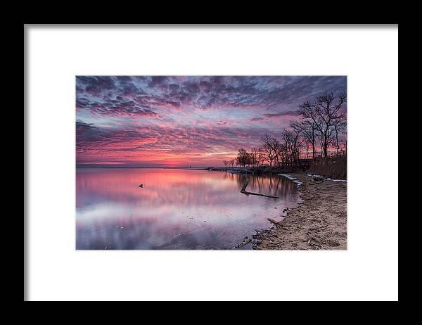 Dawn Framed Print featuring the photograph But A Brief Moment by Edward Kreis