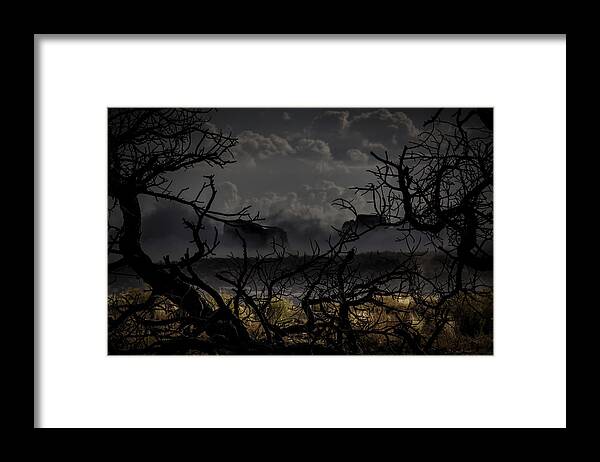 Usa Framed Print featuring the photograph Buttes in the Fog by Kristal Kraft