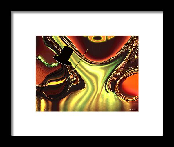 Cabaret Framed Print featuring the painting Cabaret by Christian Simonian