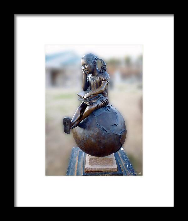 Sculpture Framed Print featuring the photograph Cabin Fever Sculpture by Pete Trenholm