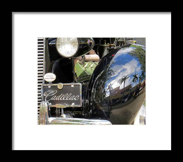 Art Framed Print featuring the photograph Cadillac by Dart Humeston