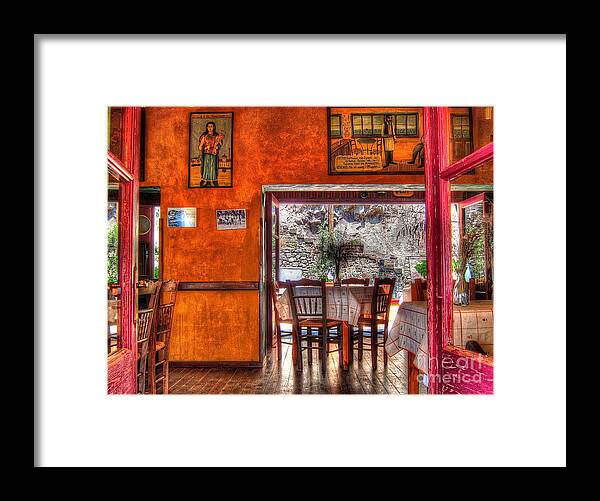 Cafe Framed Print featuring the photograph Cafe Municipal by Andreas Thust