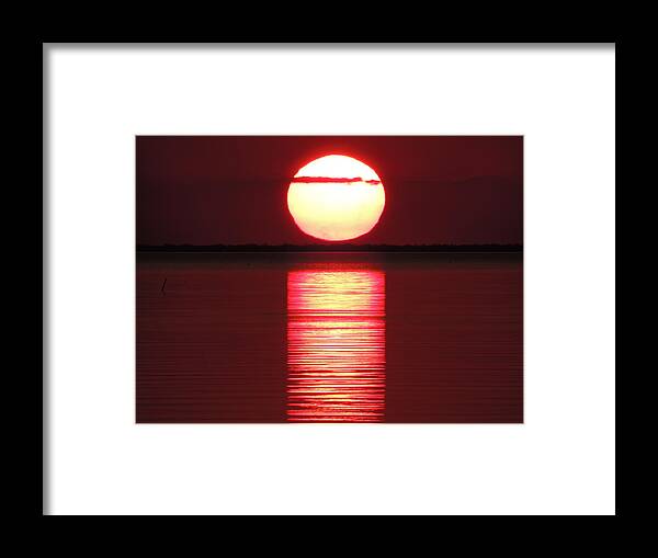 Lake Maurepas Framed Print featuring the photograph Cajun Heat by Charlotte Schafer
