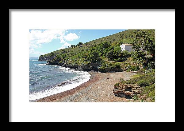 Tranquility Framed Print featuring the photograph Cala Calitjàs In Cap De Creus by Rfarrarons