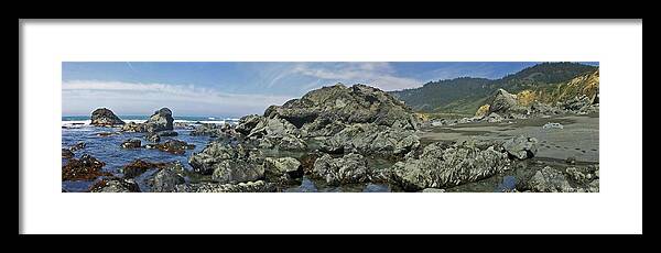 Beaches Framed Print featuring the photograph California Beach 2 by Harold Zimmer