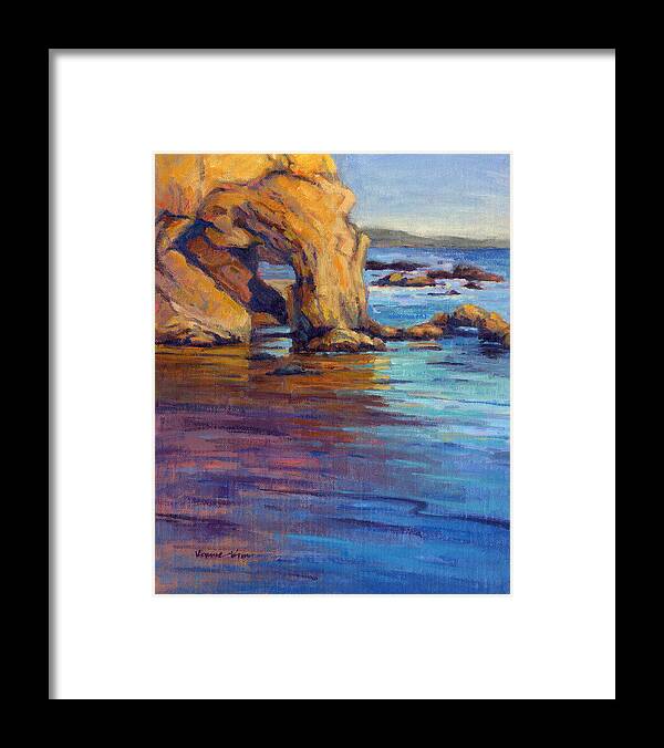 El Framed Print featuring the painting California Cruising 6 by Konnie Kim