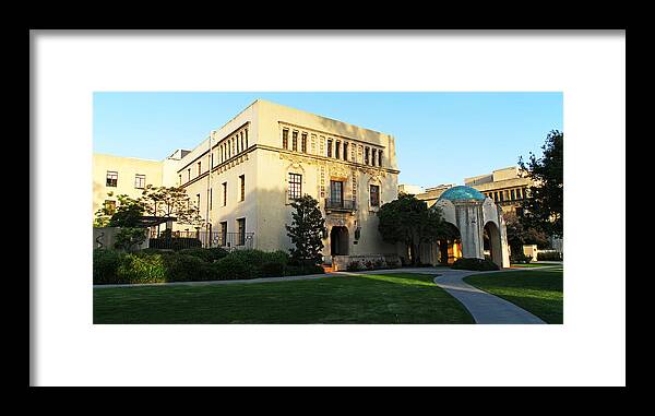 Caltech Framed Print featuring the photograph California Institute of Technology - CalTech by Georgia Clare