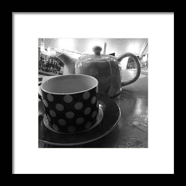  Framed Print featuring the photograph Can't Be Everyone's Cup Of Tea by Kathryn Perez