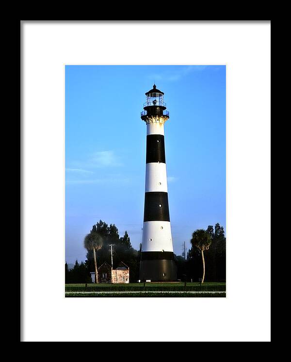 Cape Canaveral Framed Print featuring the photograph Cape Canaveral light by Bradford Martin