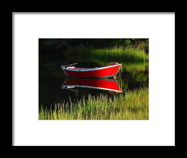 Solitude Framed Print featuring the photograph Cape Cod Solitude by Juergen Roth