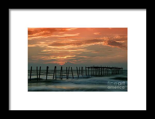 Ocean Framed Print featuring the photograph Cape May by Nicki McManus