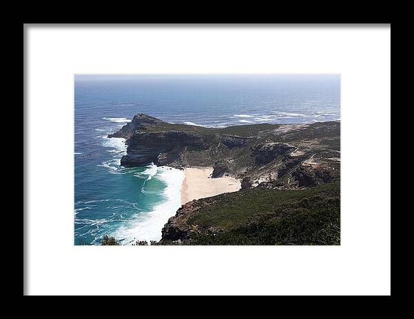 South Africa Framed Print featuring the photograph Cape Of Good Hope Coastline - South Africa by Aidan Moran