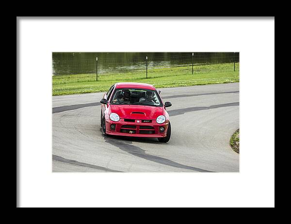 Dodge Neon Srt4 Framed Print featuring the photograph Car No. 27 - 03 by Josh Bryant