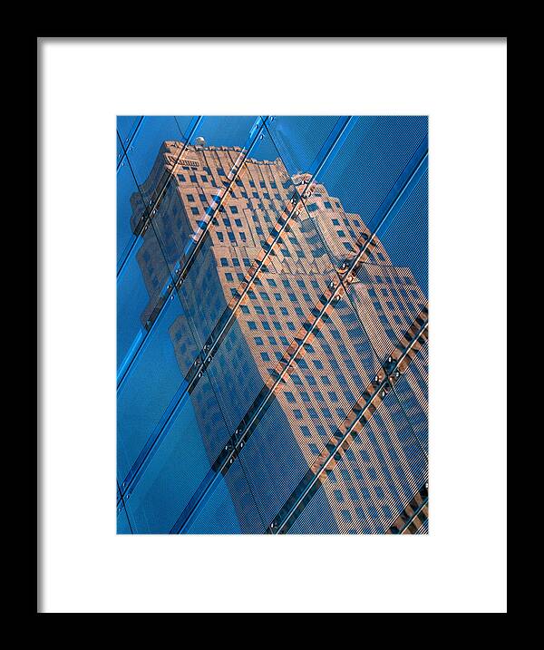 2013 Framed Print featuring the photograph Carew Tower Reflection by Rob Amend