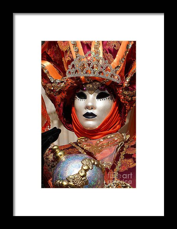 Italy Framed Print featuring the photograph Carnevale di Venezia 54 by Rudi Prott