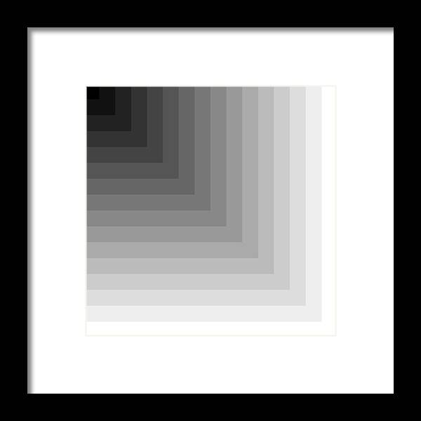 Abstract Digital Algorithm Rithmart Framed Print featuring the digital art Cascade.1 by Gareth Lewis