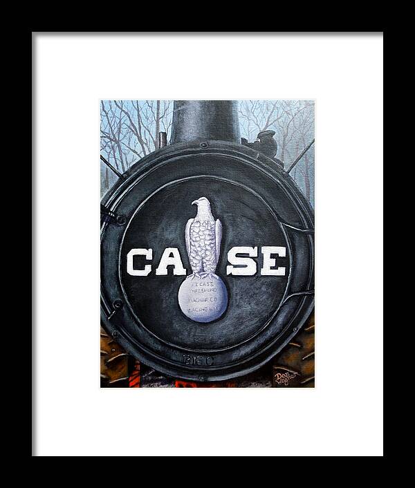 Acrylic Framed Print featuring the painting Case Proud by Dan Wagner