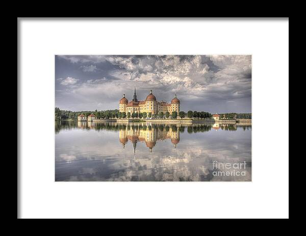 Castle Framed Print featuring the photograph Castle in the Air by Heiko Koehrer-Wagner