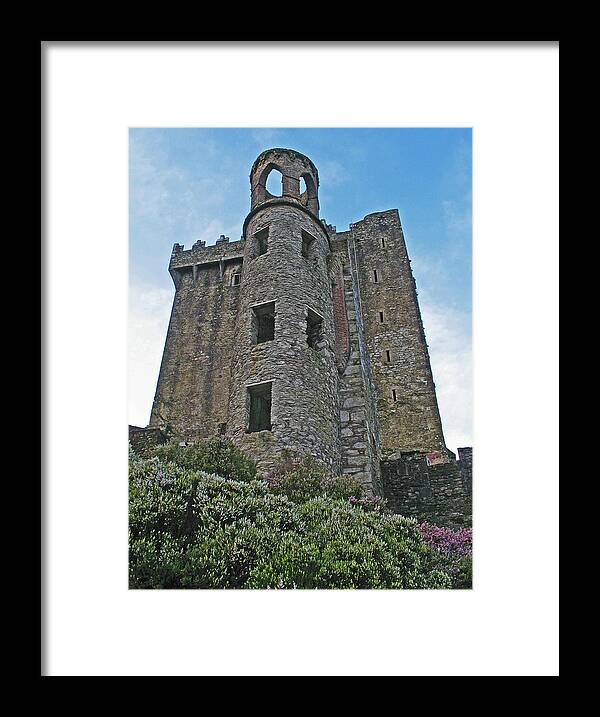 Blarney Framed Print featuring the photograph Castle in the Sky by Kathleen Scanlan