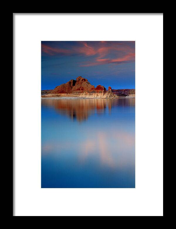 Utah Framed Print featuring the photograph Castle Rock Reflections by Eric Foltz