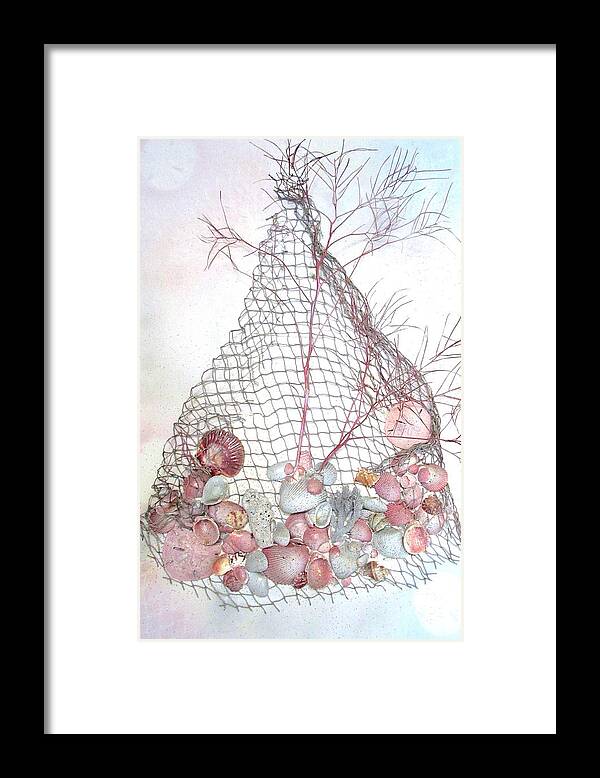 Print Framed Print featuring the mixed media Catch Of The Day by Ashley Goforth