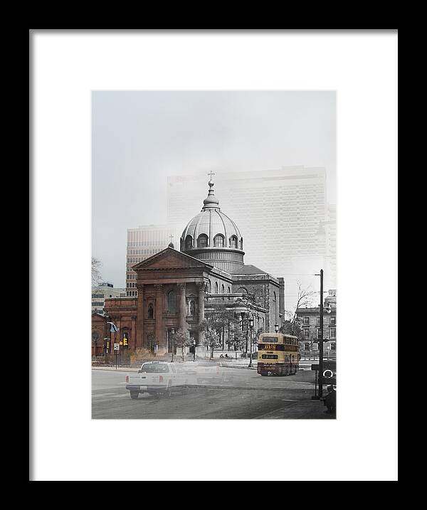 Philadelphia Framed Print featuring the photograph Cathedral Basilica of Saints Peter and Paul by Eric Nagy
