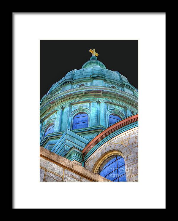 Harrisburg Framed Print featuring the photograph Cathedral Dome by Geoff Crego