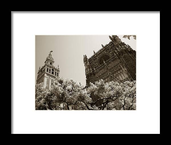 Seville Framed Print featuring the photograph Cathedral of Seville by Michael Kirk