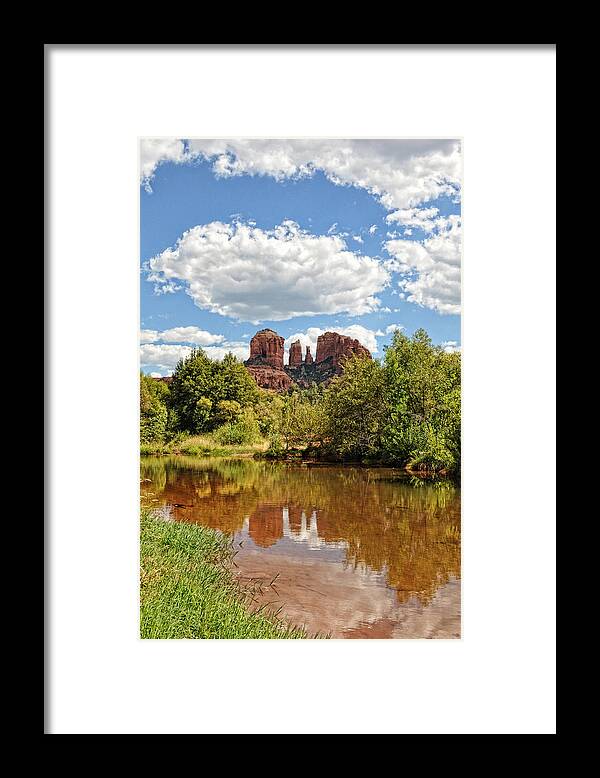  Framed Print featuring the photograph Cathedral Rock by David Armstrong